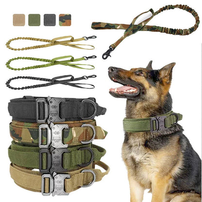 Tactical Dog Collar and Leash