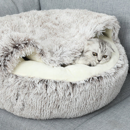 2in1 premium cat cuddle cave+