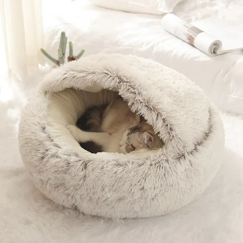 2in1 premium cat cuddle cave+